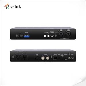 China 4K 60HZ 10KM Video Fiber Converter 12G SDI 2.0 For Broadcast To HDMI factory