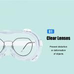 Anti Saliva Fog Consumable Medical Devices FDA Eye Protective Welding Glasses