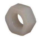 ASME Injection Molding Nylon Plastic Nut Passication Finish