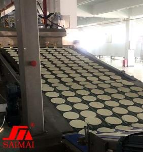 China SUS304 Hygiene 380V Pita Bread Flat Bread Production Line factory