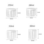 Pressure Sensitive Gasket Sealing Plastic Beauty Jar Customized For Leak-proof