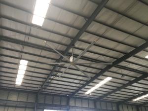 China 24FT 2.0 HP Ventilation Cooling Aluminum Blades Giant Ceiling Fans factory