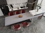 1600x3200mm Matt Gray Sintered Stone Slab for Dining Room