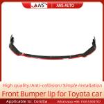 Flexible Toyota Corolla Polyurethane Cars Body Parts Car Bumper Lip