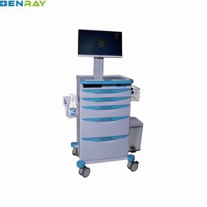China Luxurious Wireless Nursing Computer Trolley factory