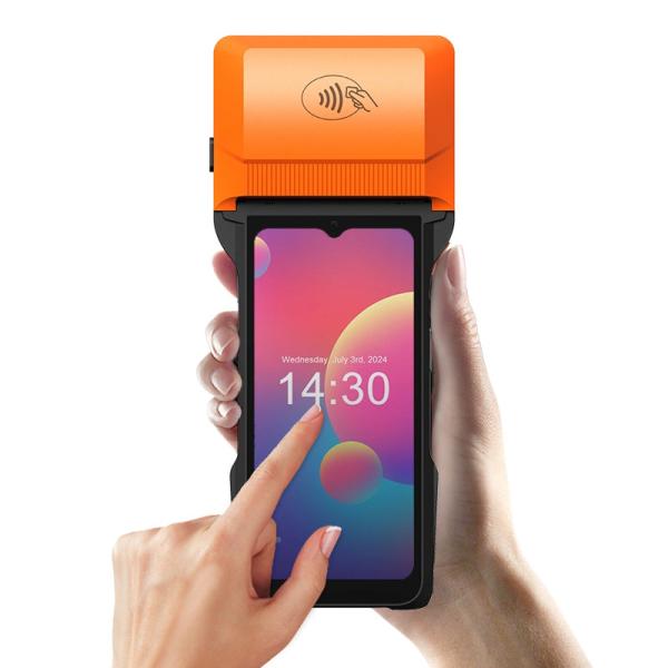 Portable Pos Terminal 3GB RAM 32GB ROM POS Android Terminal For Lottery