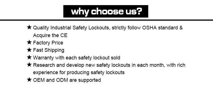 Electrical MCCB Moulded Case Circuit Breaker Lockout