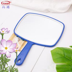 China Extra LOGO Yes Small Hand Mirror Compact Custom Dressing Makeup Handheld Held for Daily factory