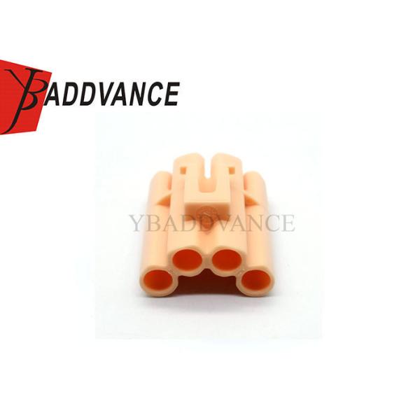 4-1-493 Orange 4 Pin Female Automotive Waterproof Electric Plugs Connector for Fuel Pumps
