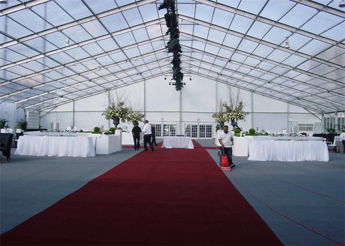 Durable Temporary Elegant Canopy Outdoor Party Tents Aluminium Structure 20m X 30m