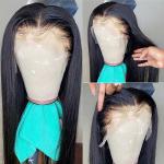 100g Density Wigs Real Human Hair Extension 180% Straight Hair Long