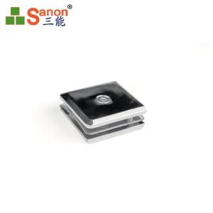 China Waterproof Stainless Steel Glass Clamps For Balustrade Balcony Railing Tubes factory