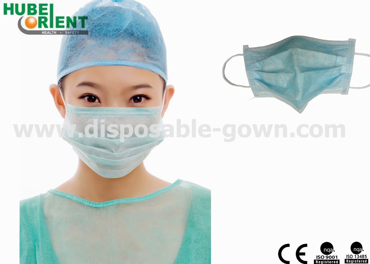 OEM Brand Breathable Disposable Medical Use Face Mask With Earloop For Hospital