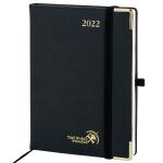 OEM ODM Vertical Hourly Planner 2023 2024 PU Vegan Leather Cover