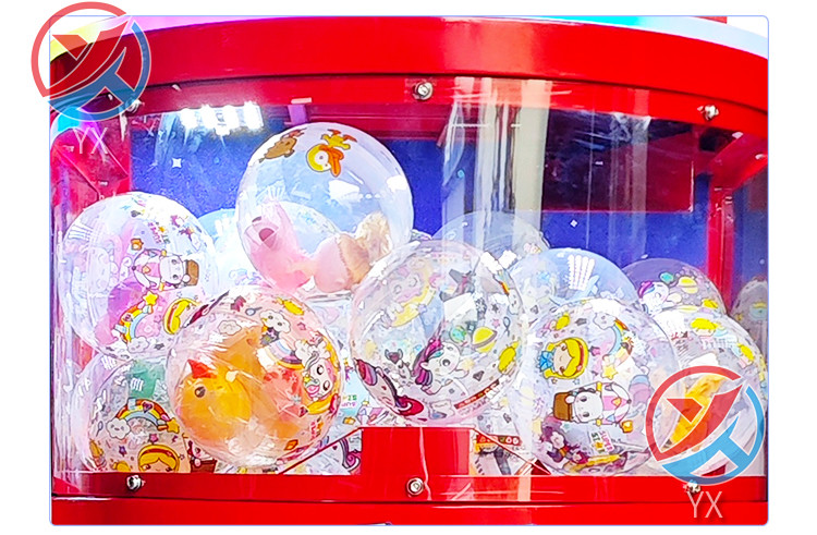 Red Lucky Dino Coin-operated Automatic Toy Dispensing Arcade Game Machine (100mm)