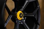 23x10j Matte Black Forged Alloy Wheels Aluminum Aftermarket Wheels 71.5