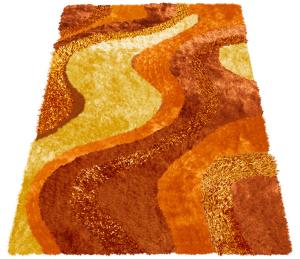 China structured shaggy rug/multi-shaggy/soft shaggy rug factory
