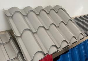 China ASTM A653 Metal Roof And Cladding Corrugated Sheets For Metal Facade 0.43mm factory