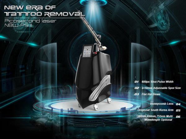 Professional 600ps picosure picosecond machine Q Switched nd Yag Laser tattoo