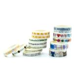 English Letter 10mm Washi Tape Sets For Decoration
