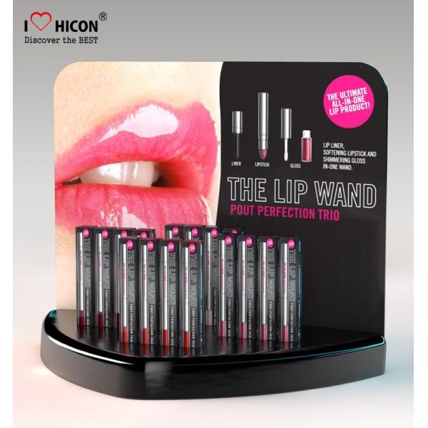 China Custom Cometics Store Visual Merchandising Acrylic POP Lipstick Display Rack factory