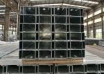 Customized Size Cold Rolled Steel Profiles , Galvanised Steel U Channel