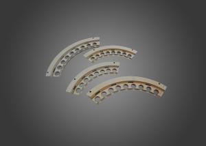 China Regular Ceramic Electrical Insulators , Electrothermal Small Ceramic Insulators factory
