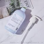 Blue Cylinder 230ml 250ml Hotel HDPE Hand Gel Bottle