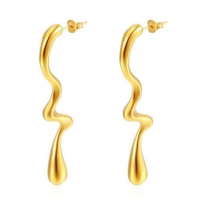 China Lightweight Gold Statement Earrings Set Vintage Style For Alloy Lovers factory