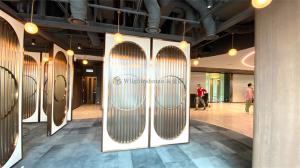 China Meeting Room Partition Movable Walls operable glass wall Height 2m-6m factory