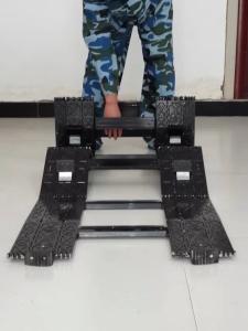 China Electrophoretic Surface Coating Folding Tactical Ladder Special Hard Aluminum Alloy factory
