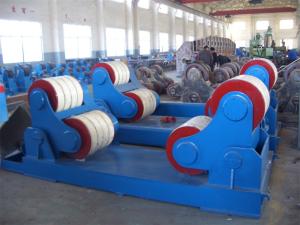 China 100mm/Min 10T Vessel Turning Rolls , Boiler Self Aligning Welding Rotator factory
