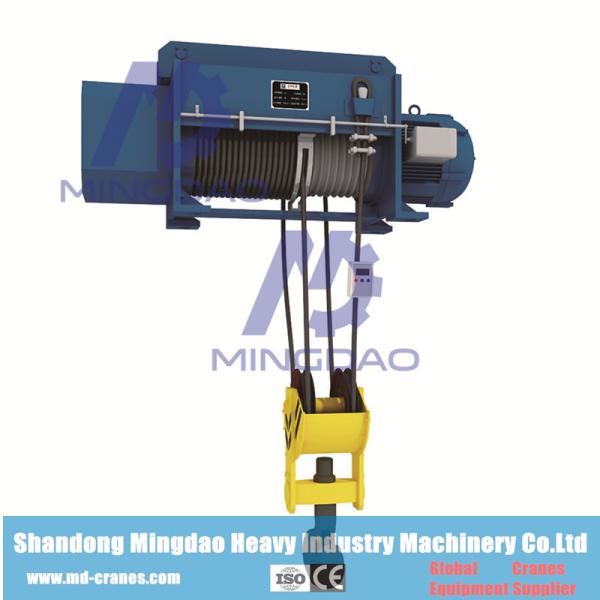China Famous Brand MD Manufacturer for Low Price Wire Rope Electrical Hoist