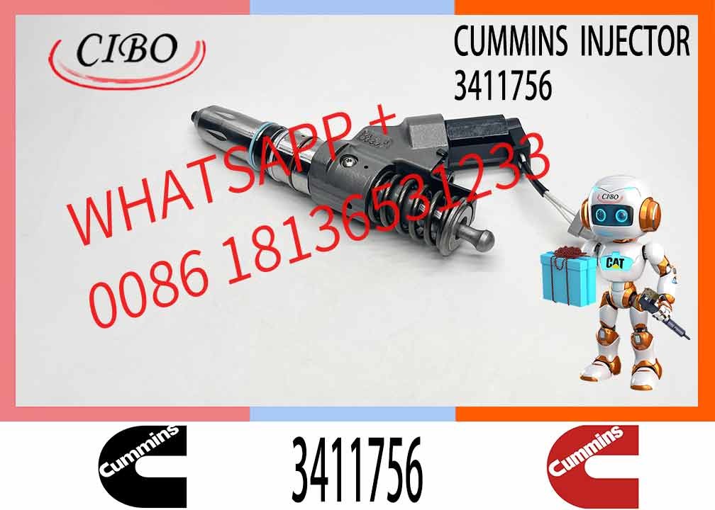 Diesel engine spare parts QSM11 Common Rail Fuel Injector 3411756 4061851 4903319 4903472