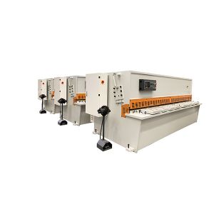 Smooth Operation Precise Cuts Hydraulic Swing Beam Shearing Machine 6x3200mm