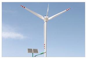 China Flange Connection Horizontal Wind Turbine 10KW 220V Horizontal Wind Mill factory