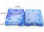 Reusable Medical Gel Ice Box With Safe HDPE Material For Cold Chain Transport