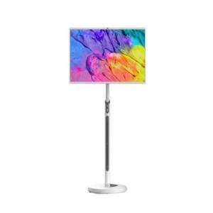 China 32 Inch Touch Screen Portable Mobile Smart Screen With Stand factory