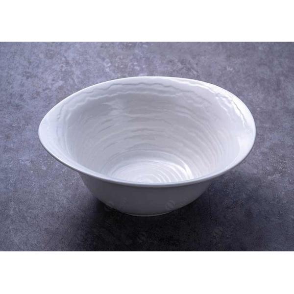 China Porcelain Irregular Starter Deep White Soup Bowls 10'' 12'' factory
