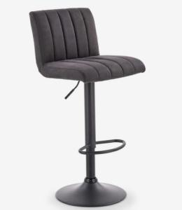 China Grey Fabric Counter Height Bar Stools For Kitchen Bar Pub Height Adjustable factory