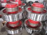 Carbon Steel Overhead Crane Wheels High Hardness Good Wear Resistance