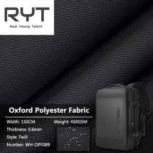 China 100% Polyester 450GSM Waterproof Woven Fabric Thickness 0.6mm factory