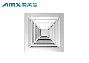 China Lightweight Air Vent Accessories Strong Power Square Inlet &amp; Outlet Assembly factory