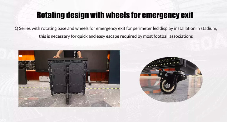P10 P13.33 P16 Football Stadium Led Screen Display Sport Perimeter
