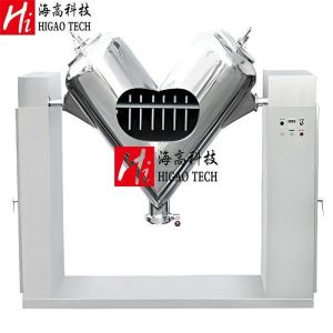 Granular Vertical Mixing Machine ISO Foodstuff V Type Powder Mixer