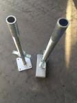 Stable Material Building Fasteners / Prop Jack Scaffolding Adjustable Hollow