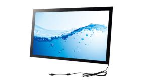 China Black IR Touch Screen Panel 10 Points 15.6 Inch With Toughened Glass factory