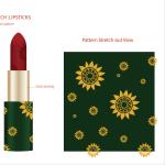 High quality velvet matte lipstick with sunflower seed oil for private label OEM