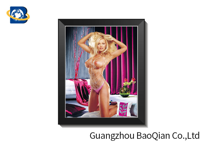 3D Lenticular Depth Effect PET Picture For Hotel Or Restaurant Decoration