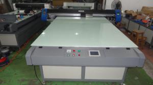 China 1440 DPI UV Flatbed Printer For Printing Papercard With 4 Colo factory